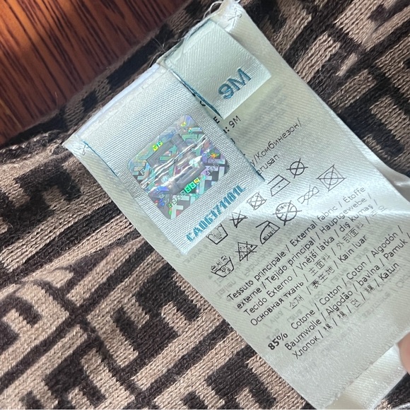 Baby Fendi cotton and cashmere pants. - Picture 3 of 4